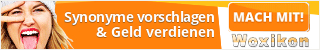 Synonyme vorschlagen & Geld verdienen