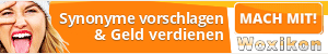 Synonyme vorschlagen & Geld verdienen